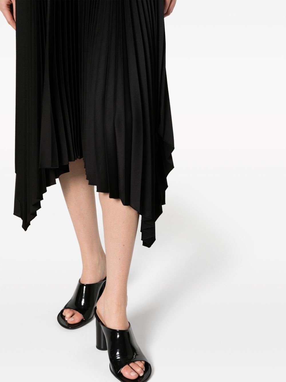 Dera asymmetric-hem midi dress - 5