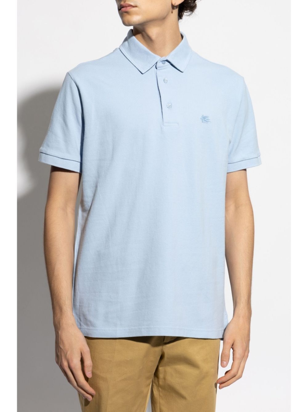embroidered polo shirt - 3