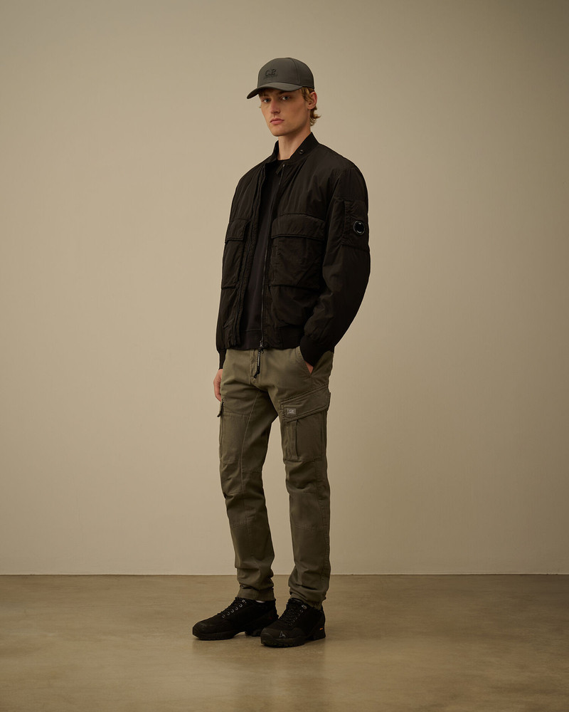 C.P. Company Stretch Sateen Ergonomic Cargo Pants outlook