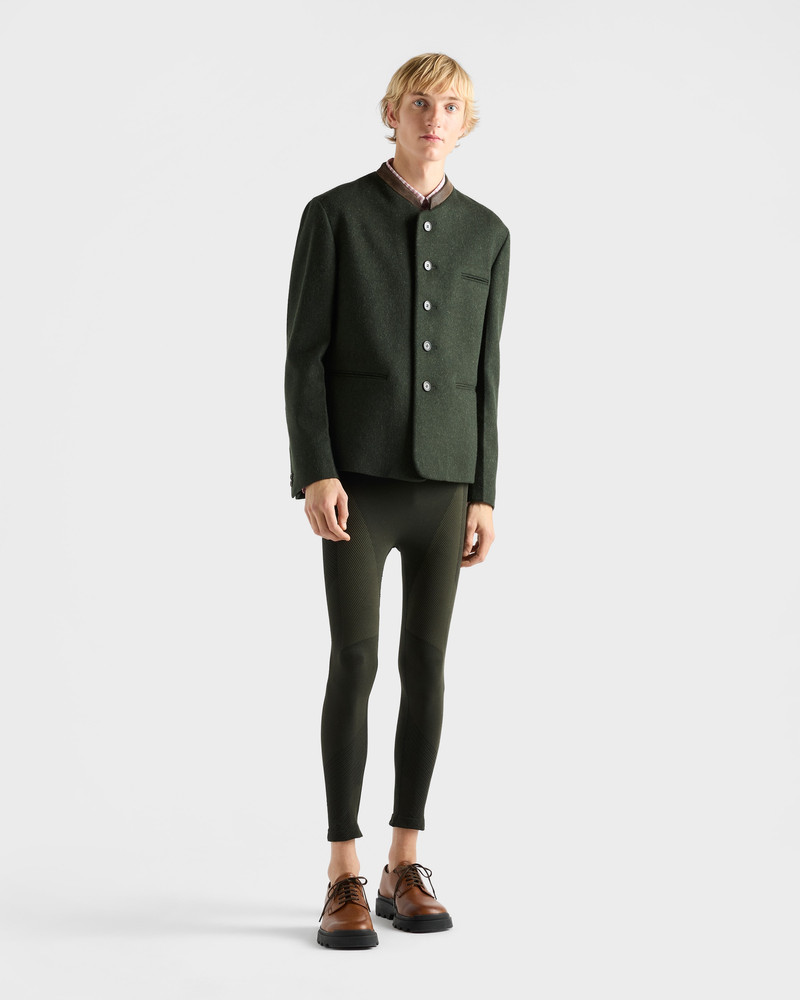Prada Single-breasted wool jacket outlook