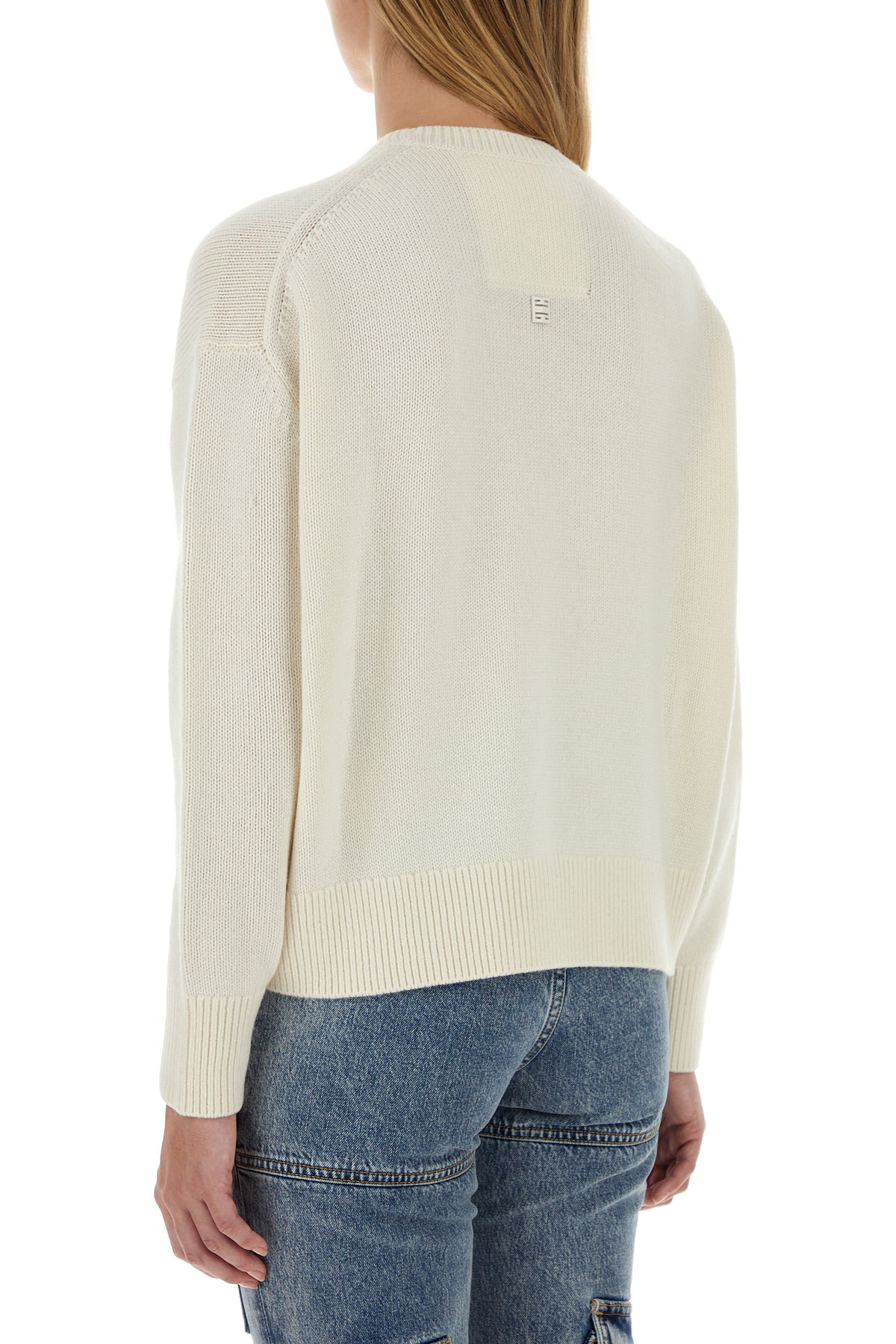 Ivory cashmere sweater - 4