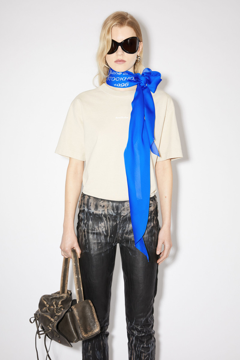 Acne Studios Silk scarf - Electric blue outlook