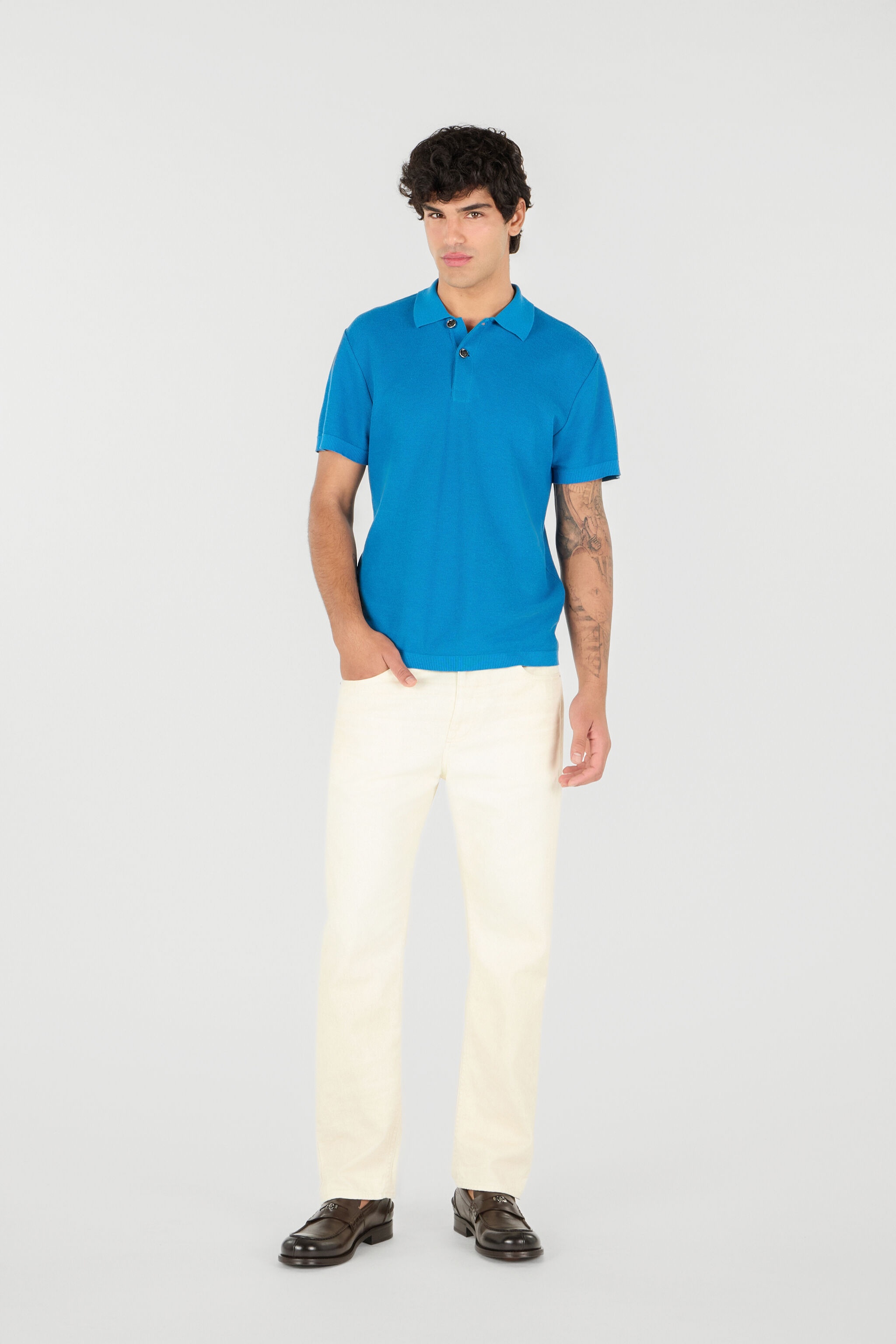 Man Cotton Polo - 2