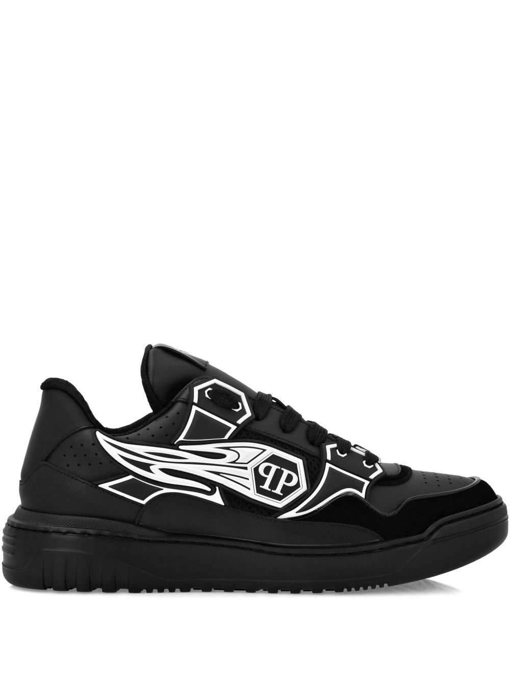 Strass Hexagon sneakers - 1