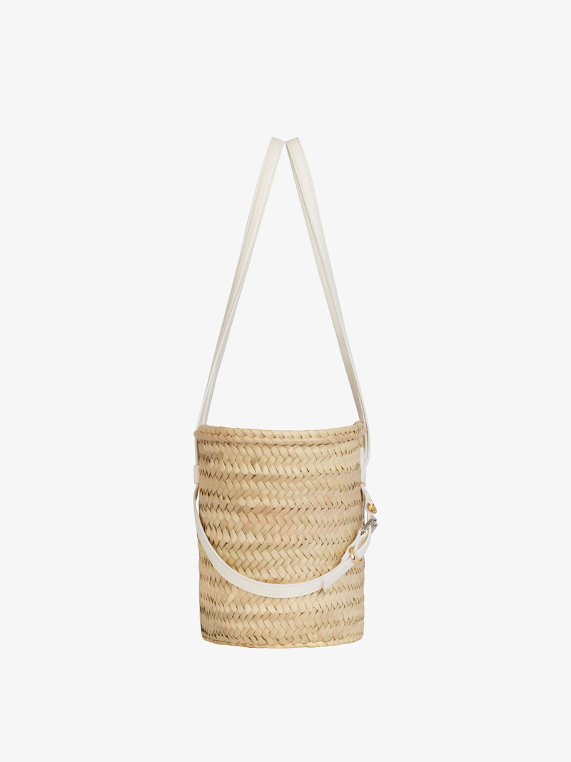 Givenchy SMALL VOYOU BASKET BAG IN RAFFIA outlook