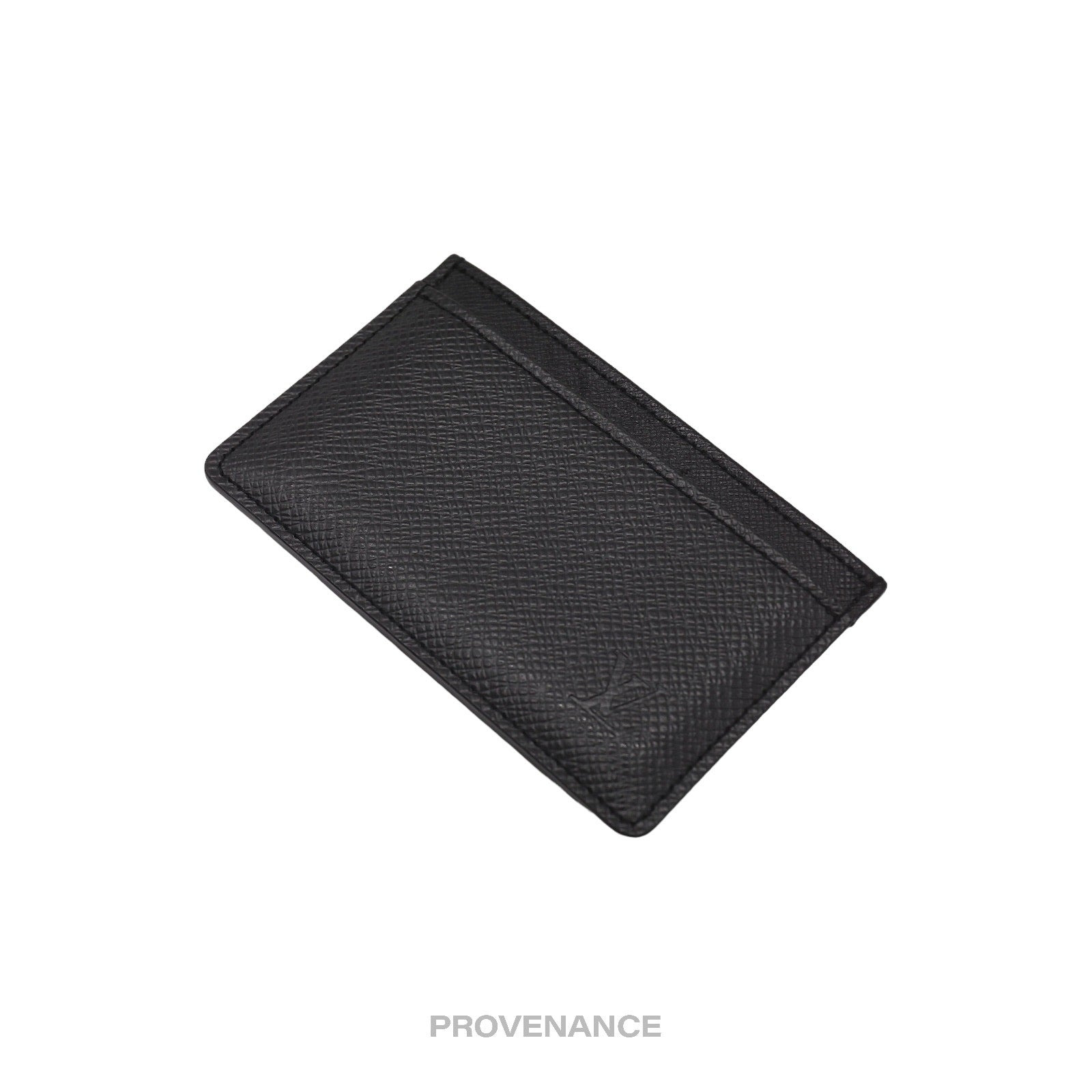 Louis Vuitton Card Wallet - Taiga Ardoise Leather - 4
