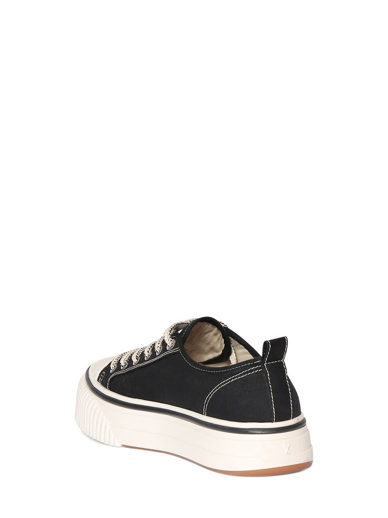 Ami cotton low top sneakers - 3