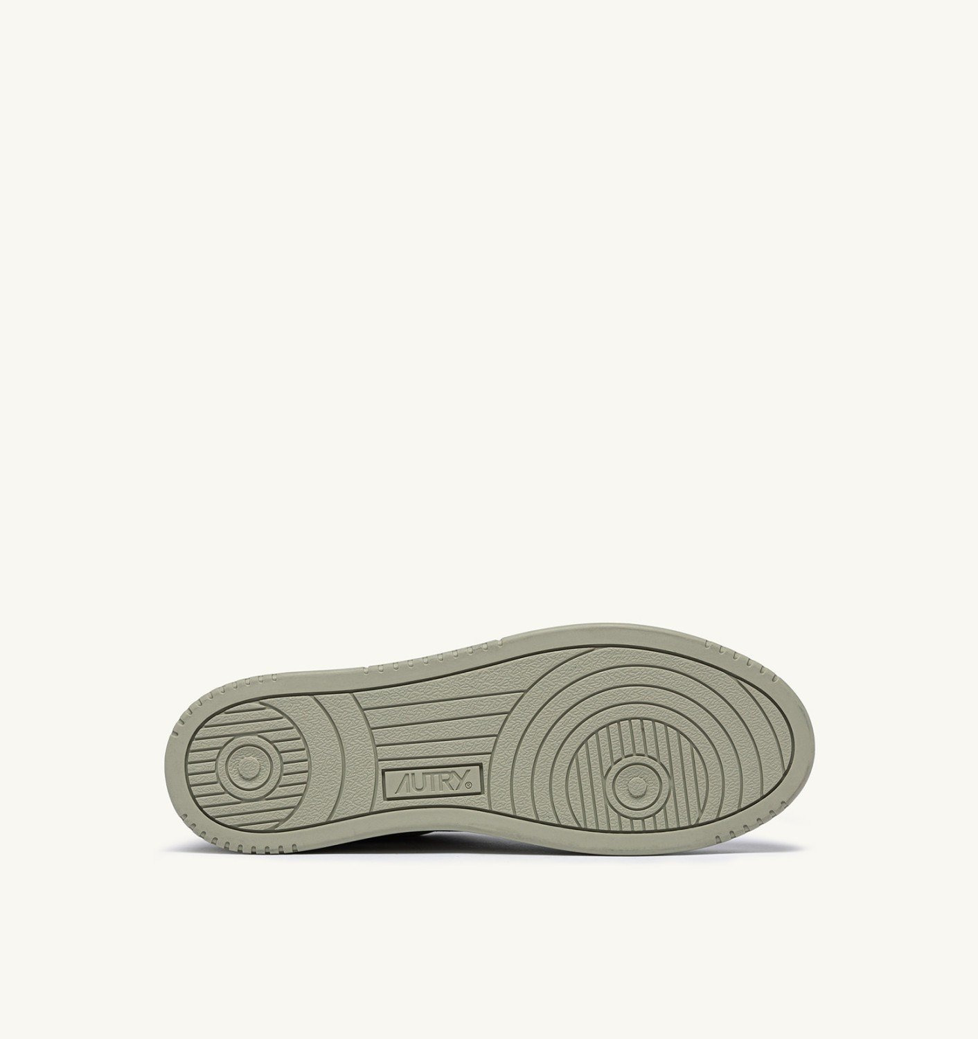 MEDALIST LOW SNEAKERS IN WHITE AND GRAY GREEN SCRAPED EFFECT SUEDE - 4