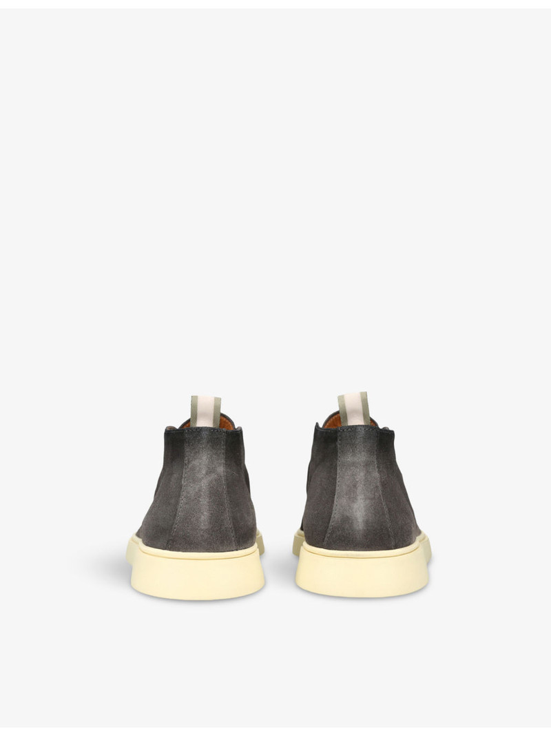 OFFICINE CREATIVE Bones slip-on suede boots outlook