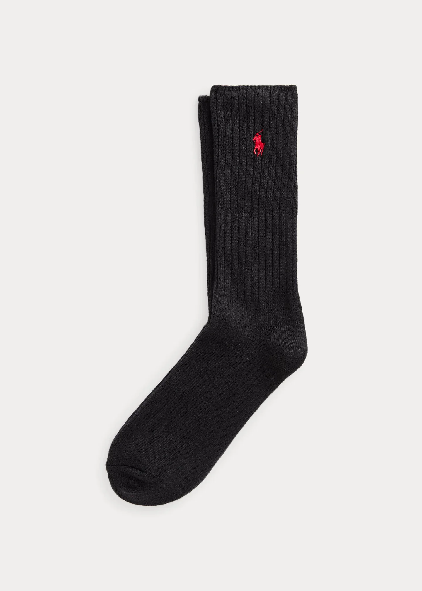 Signature Pony Cotton-Blend Crew Socks - 1