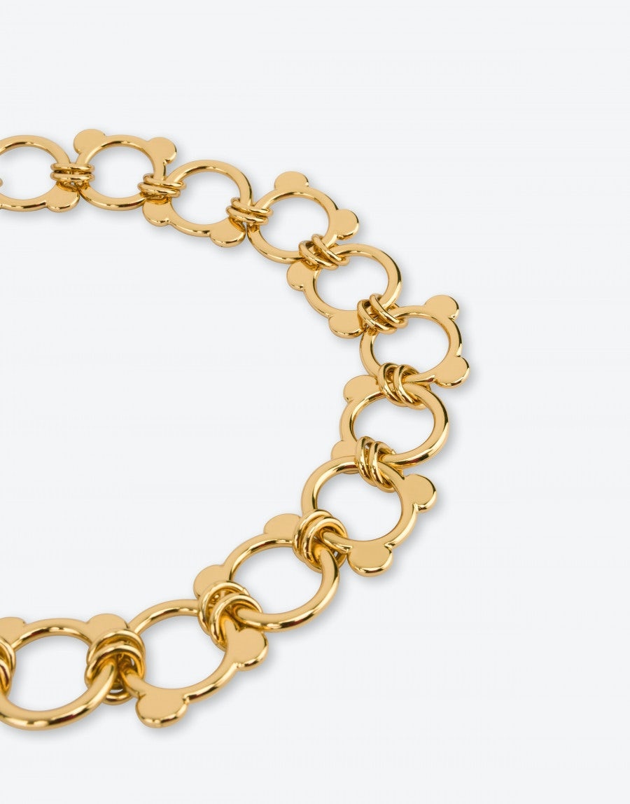 MOSCHINO TEDDY SHAPE NECKLACE - 2