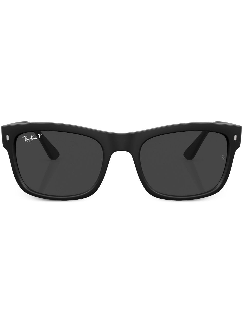 logo-plaque square-frame sunglasses - 1