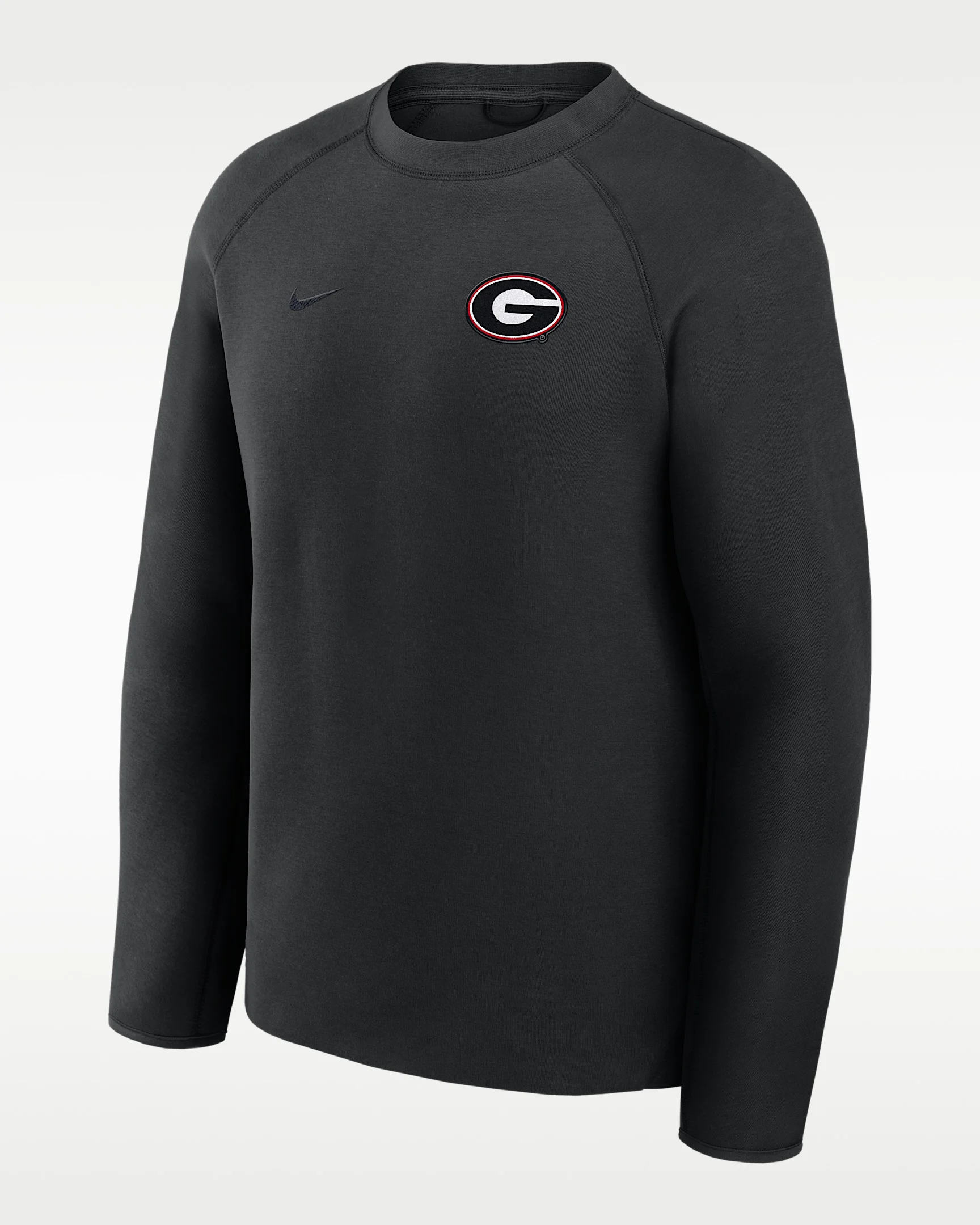 Georgia Tech Fleece Men's Nike College Pullover Crew - 1