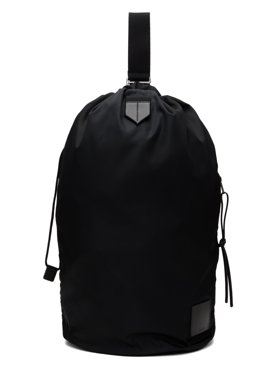 Black Drawstring Bag - 1