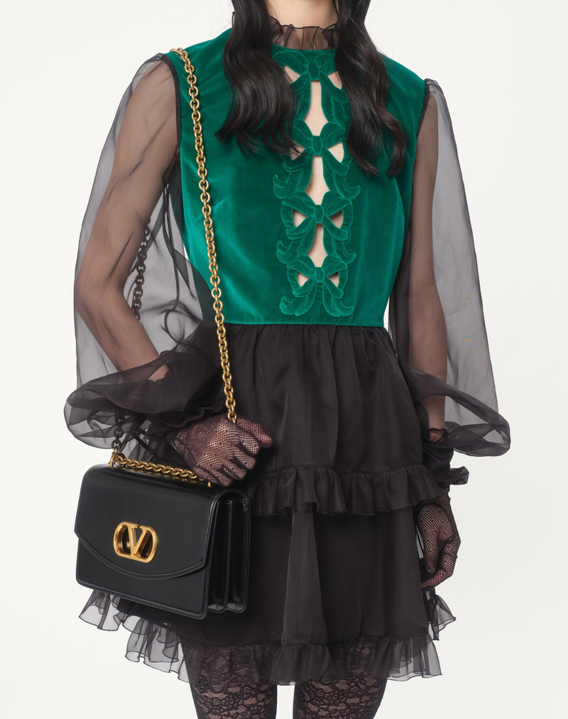 SHORT EMBROIDERED ORGANZA DRESS 3
