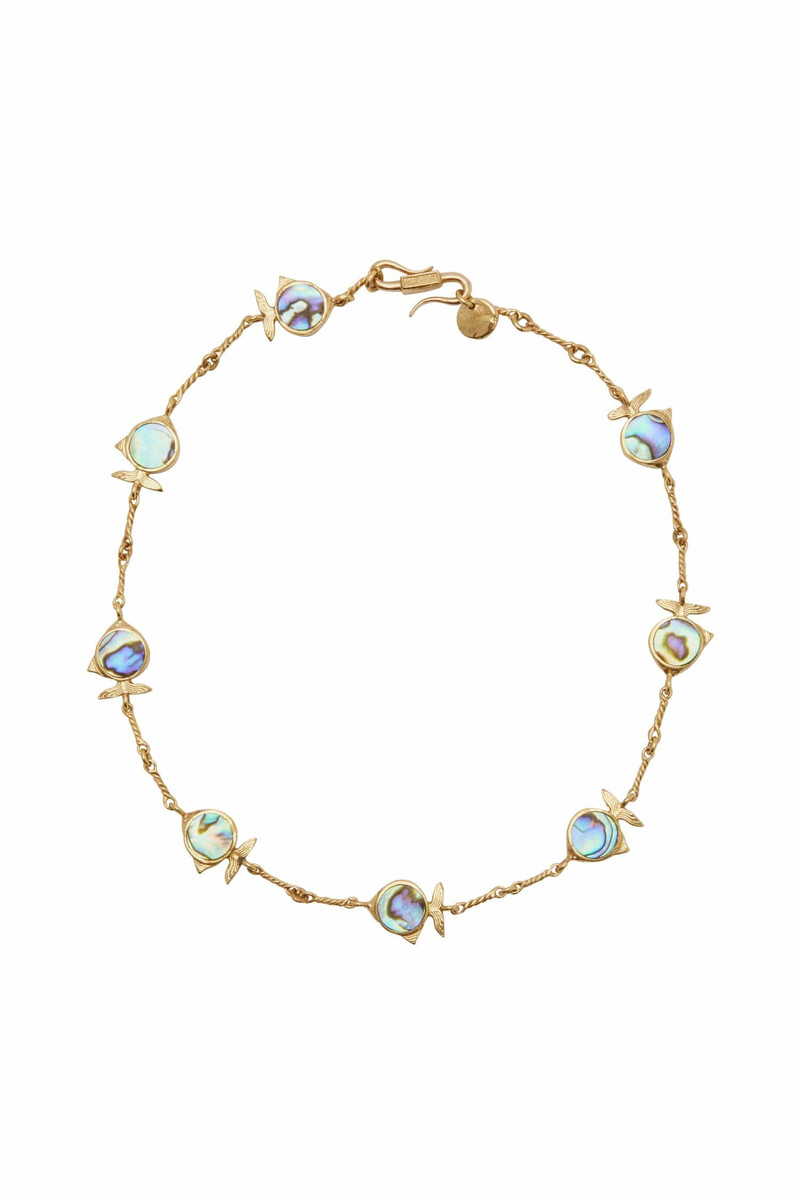 Calypso Paua Fish Necklace 1