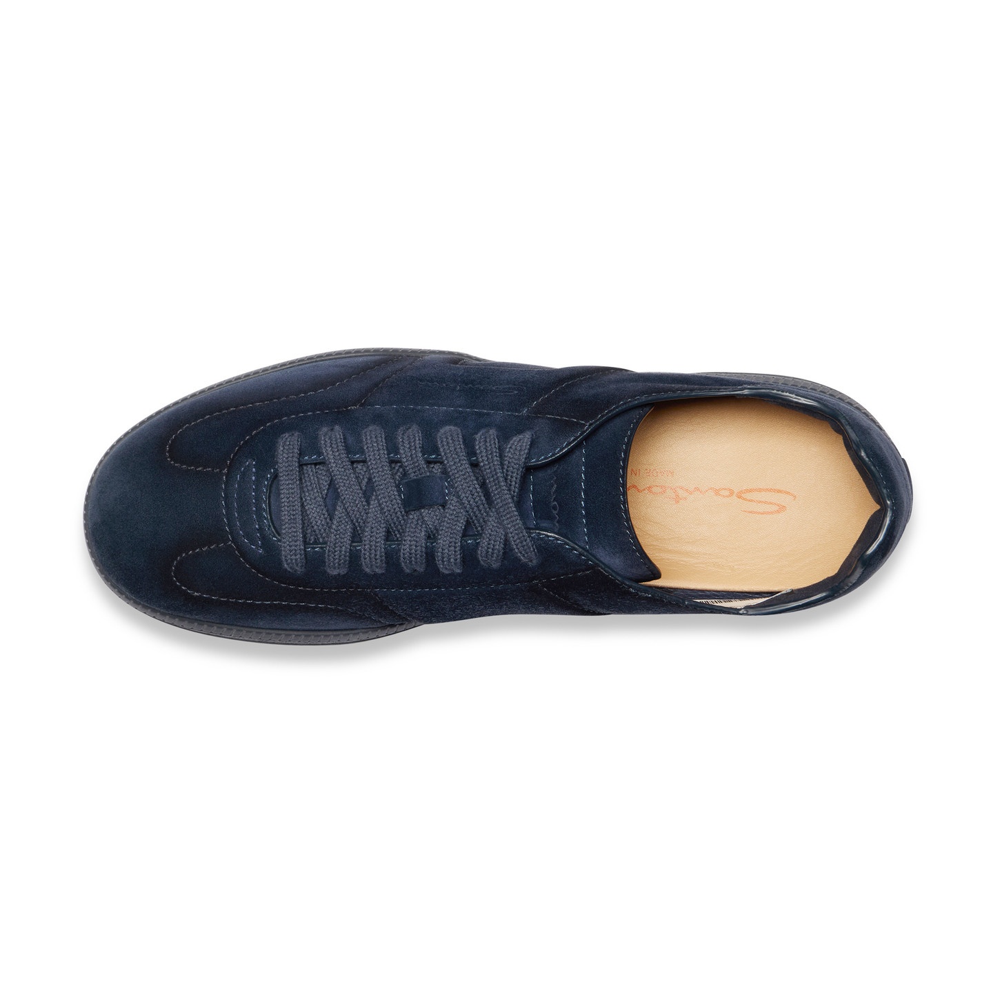 Men's blue suede DBS Oly sneaker - 5