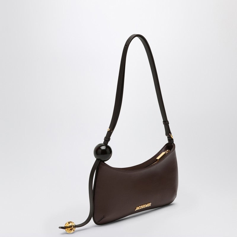 Jacquemus Le Bisou Brown Leather Bag Women - 2