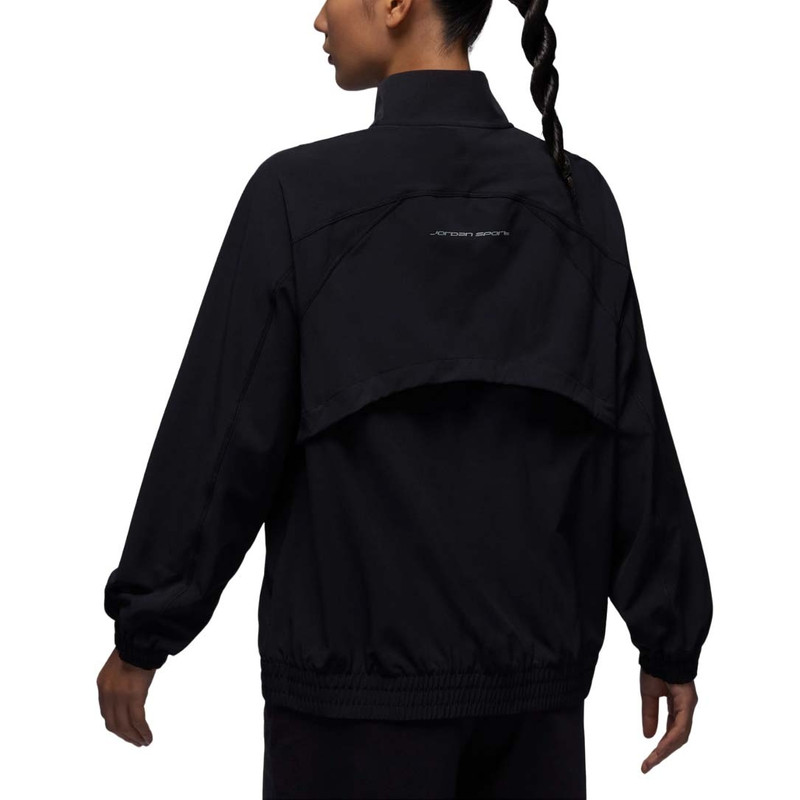 Jordan (WMNS) Air Jordan Dri-FIT Sport Woven Jacket Asia Sizing 'Black' FN5144-010 outlook