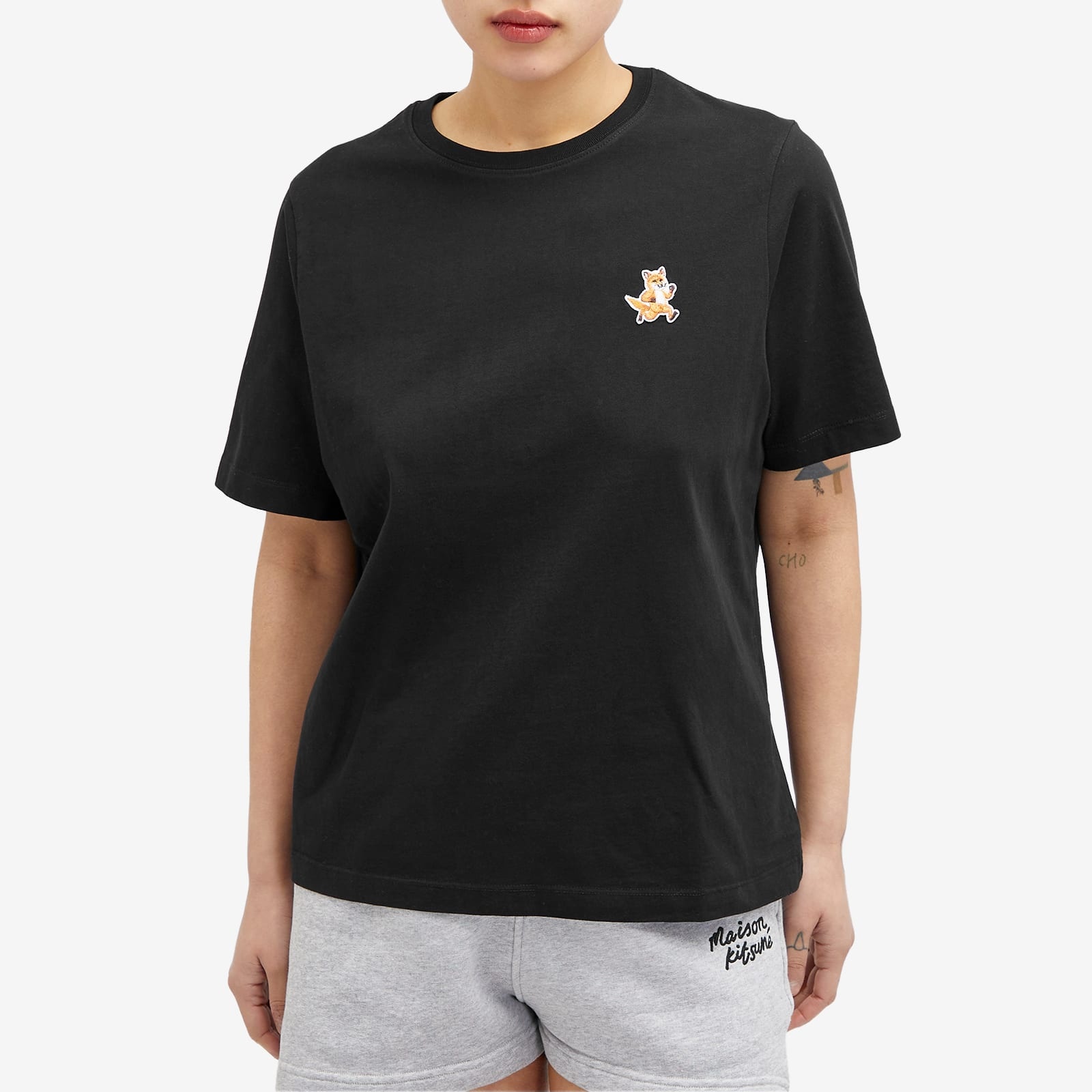 Maison Kitsune Speedy Fox Patch Comfort T-Shirt - 2