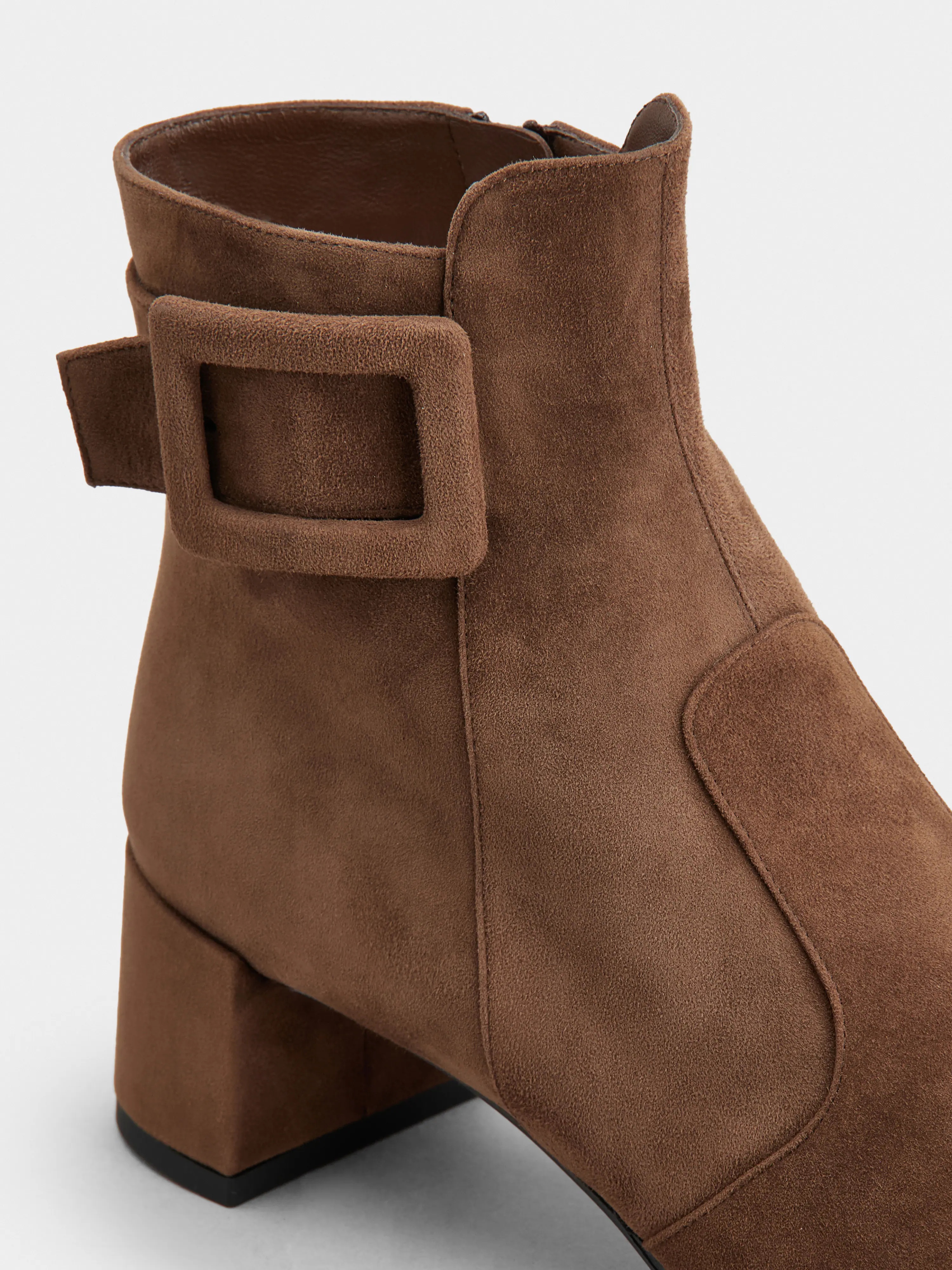 Très Vivier Booties in suede - 3