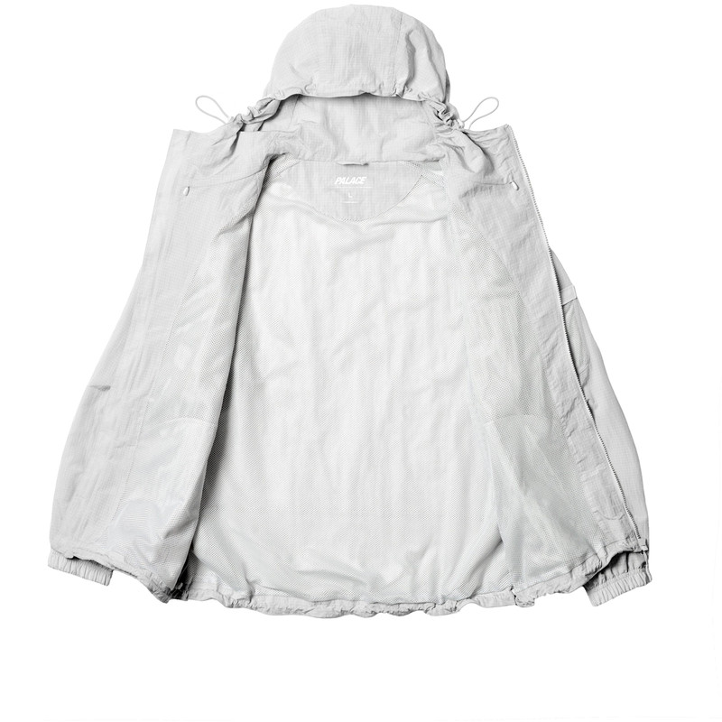 PALACE DEFLECTO JACKET CONCRETE GREY outlook