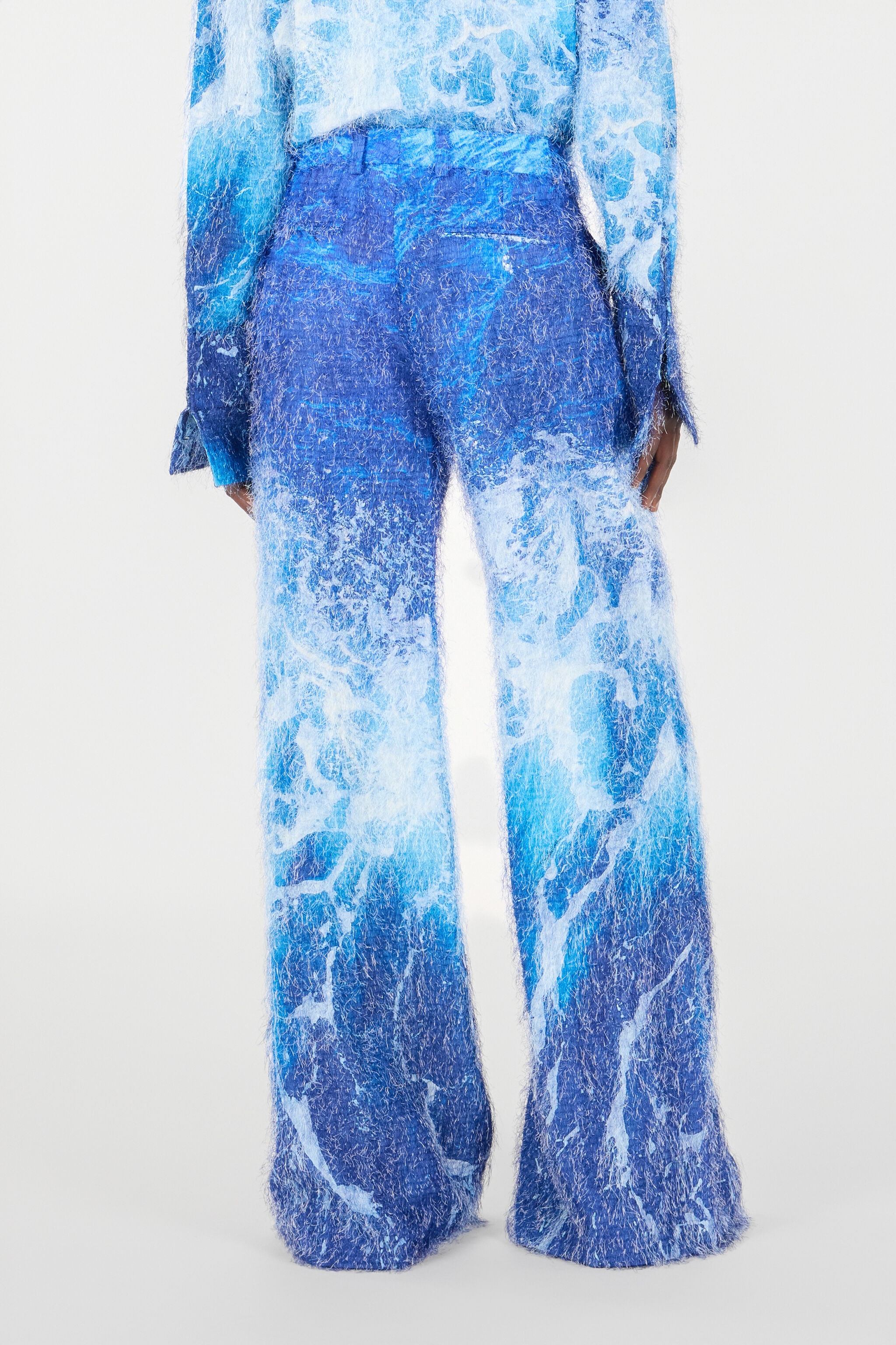 Stretto di Messina Print Trousers - 4