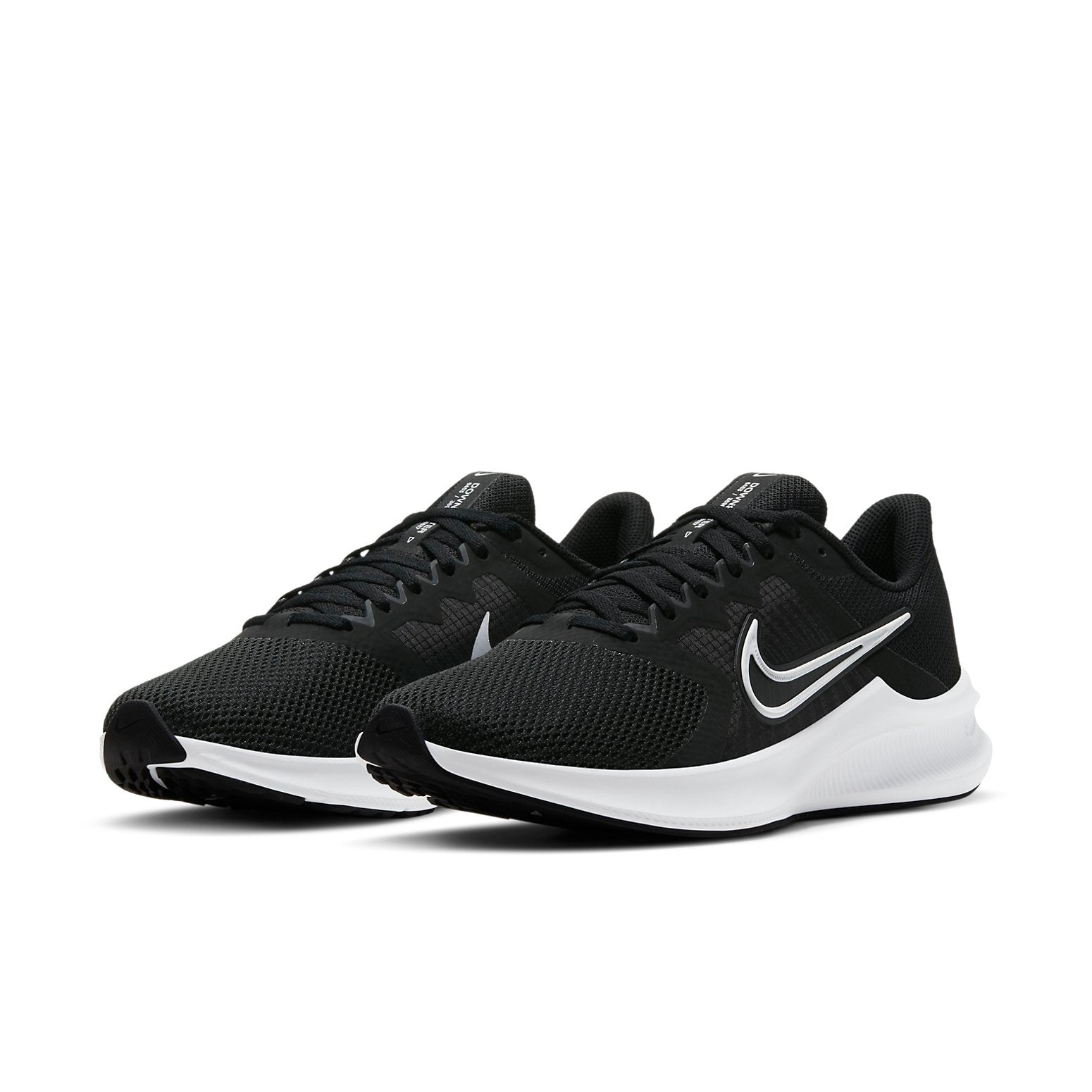 (WMNS) Nike Downshifter 11 'Black White' CW3413-006 - 3