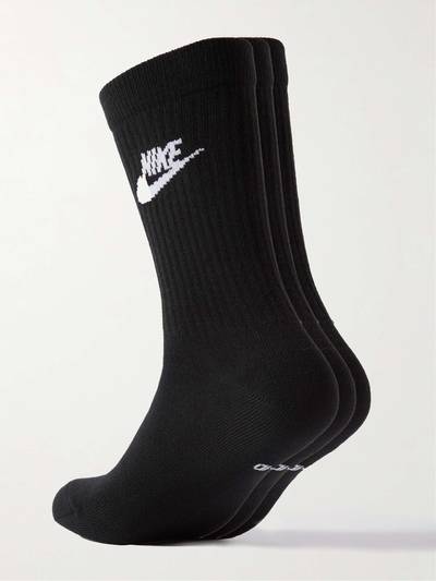 Nike Three-Pack Nike Sportswear Everyday Essential Recycled Dri-FIT Socks outlook