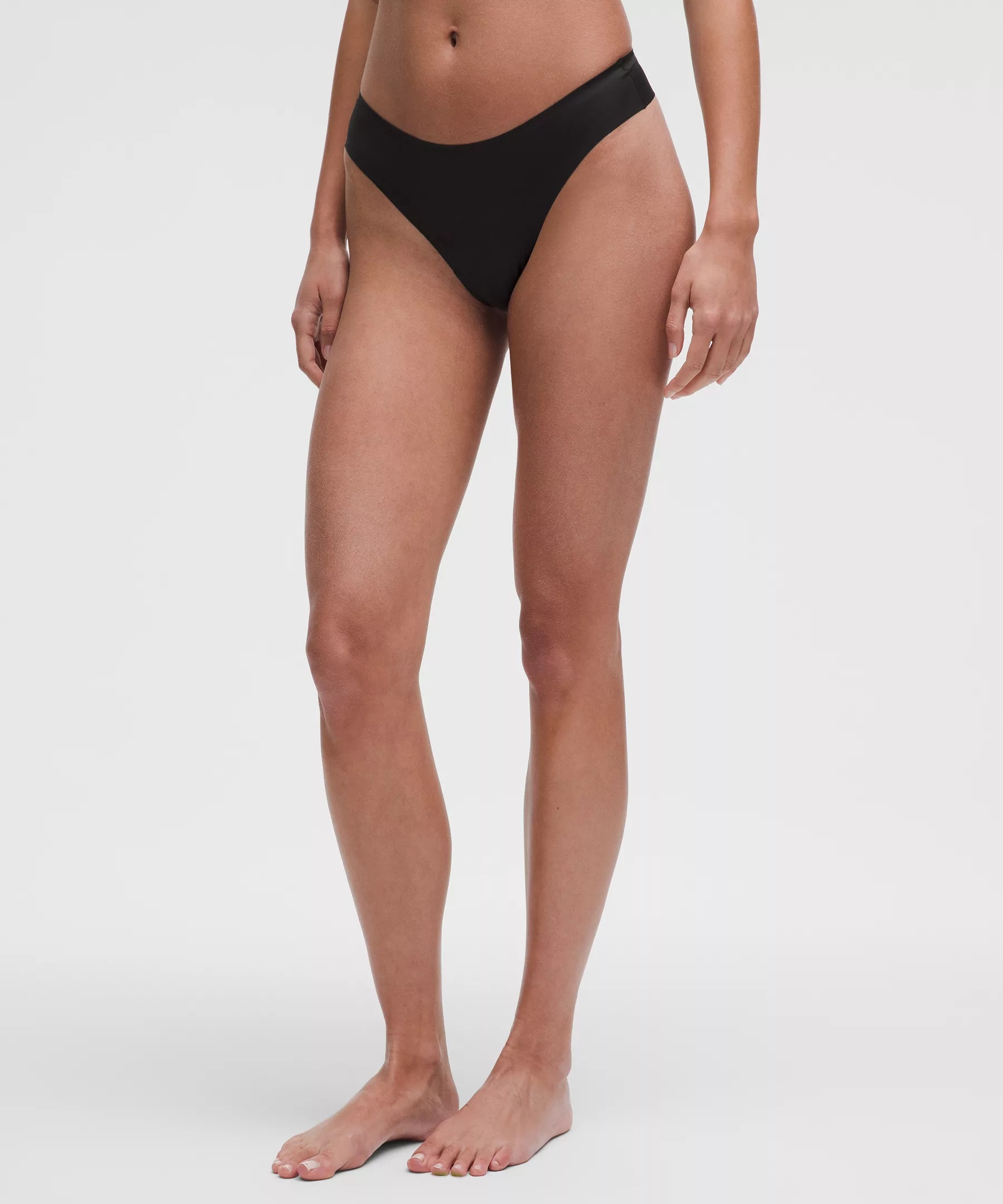 InvisiWear Mid-Rise Thong Underwear *3 Pack - 2