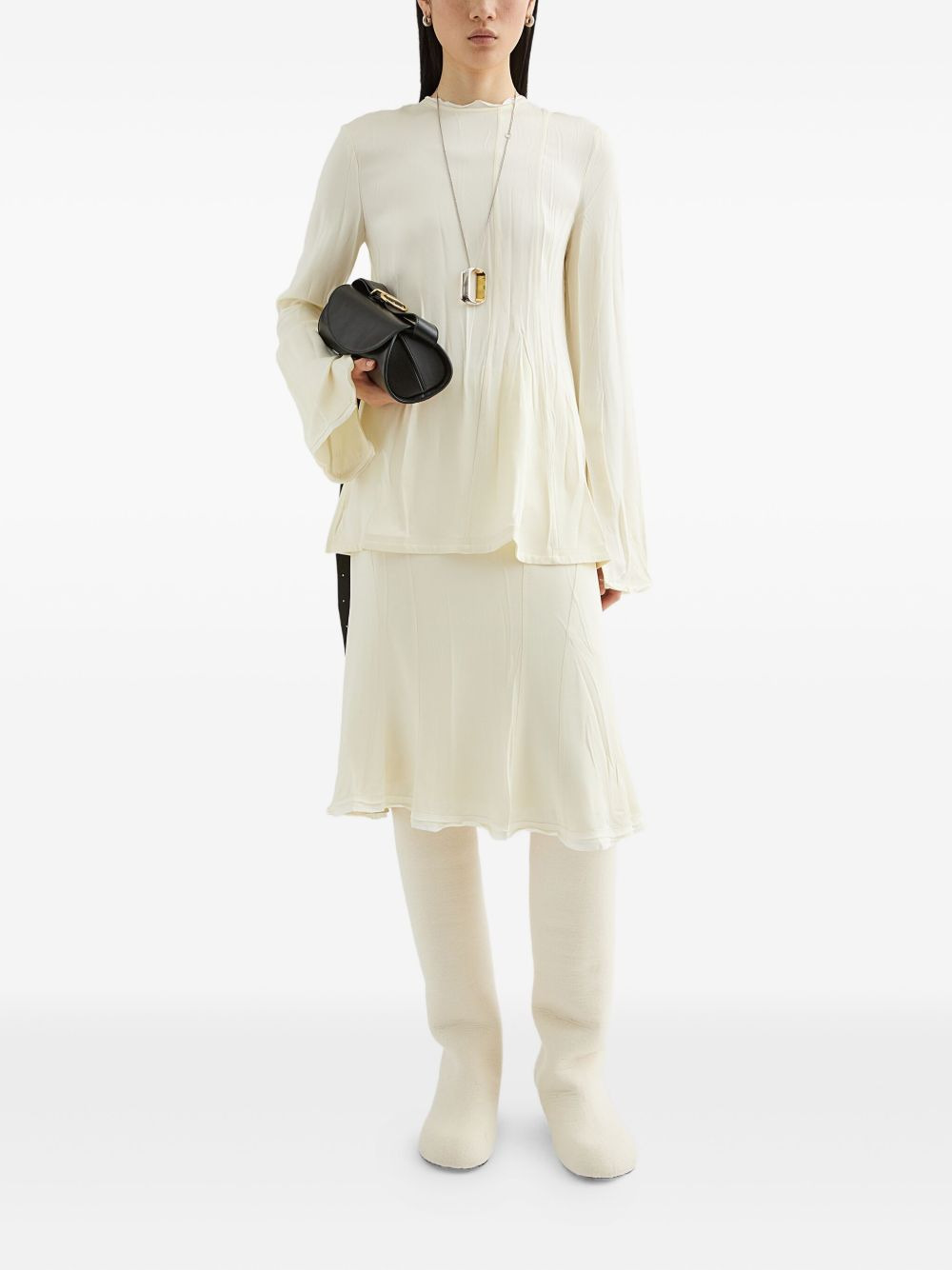 satin blouse - 2