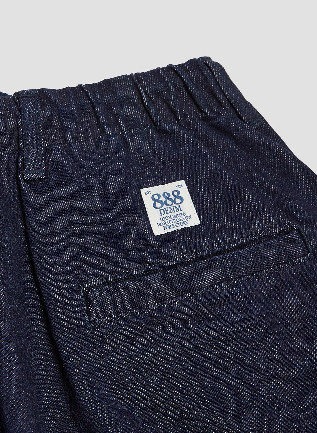 FOB Factory Denim Track Pants Indigo - 6