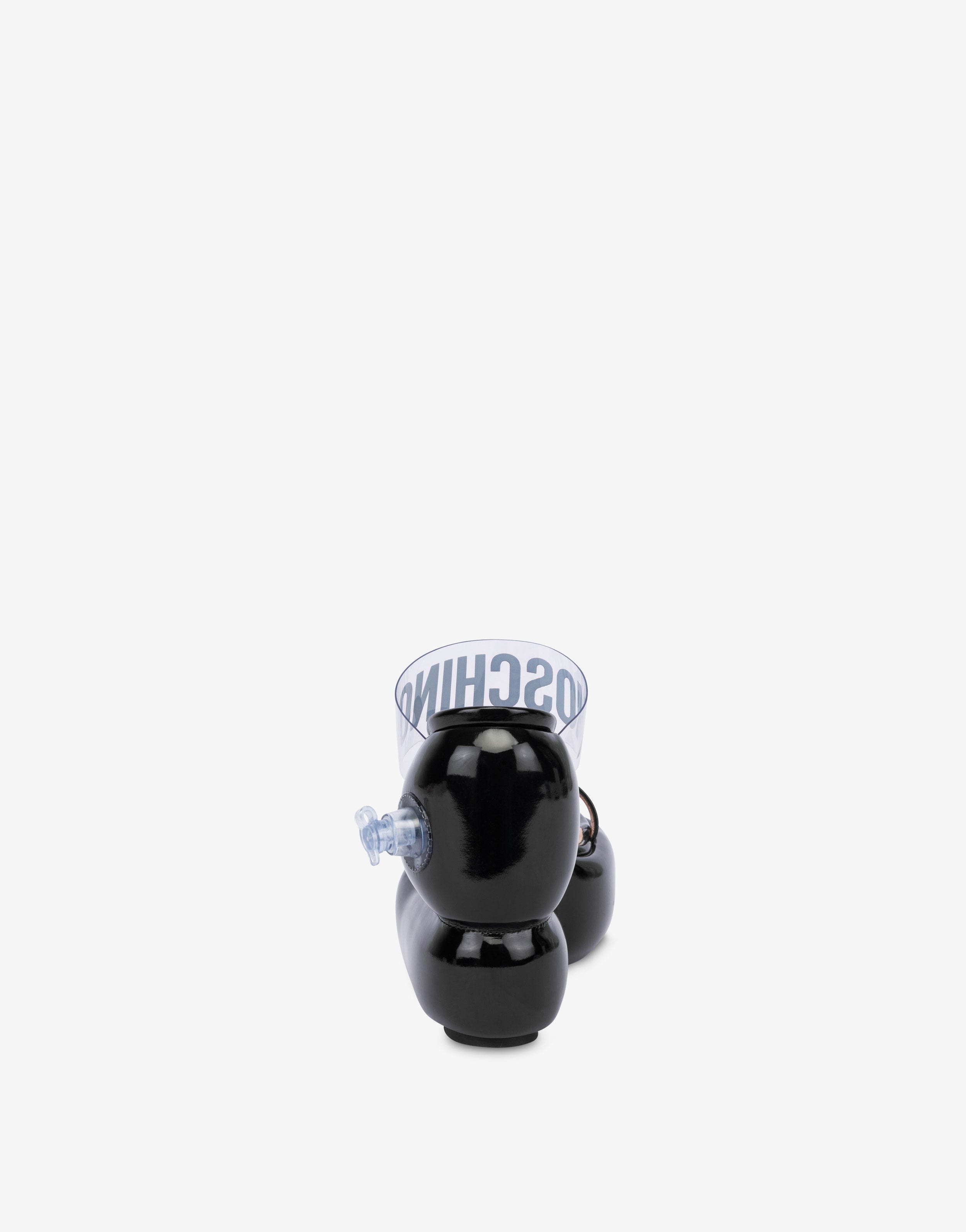 INFLATABLE EFFECT WEDGE SANDALS - 3
