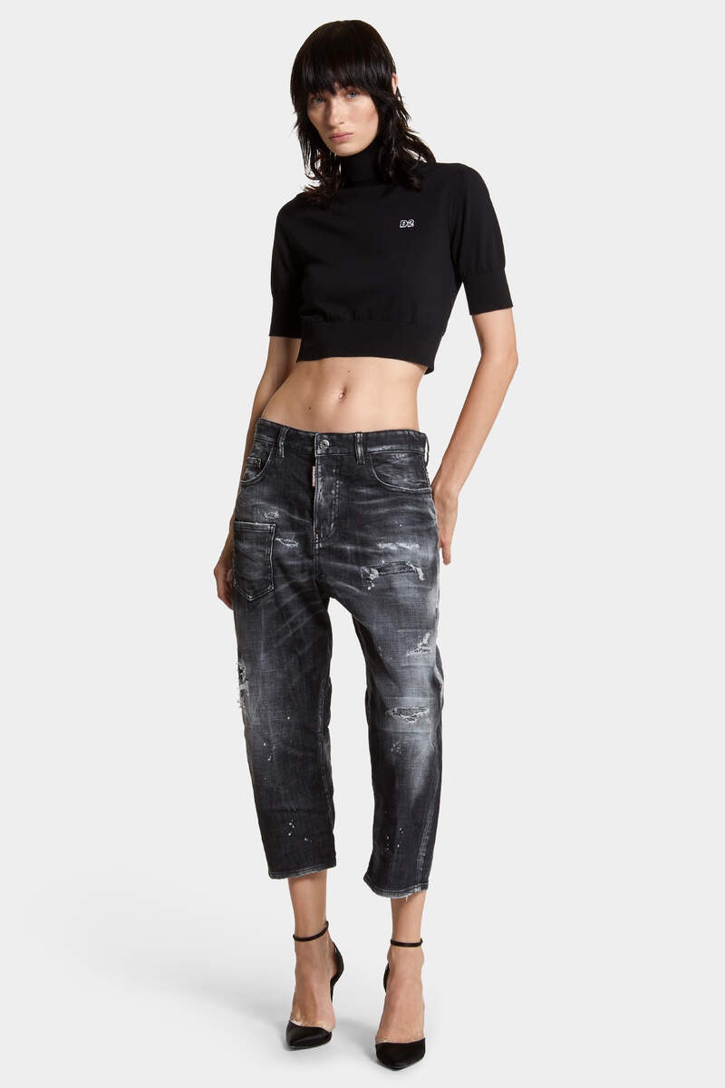 CROPPED D2 TURTLENECK - 6
