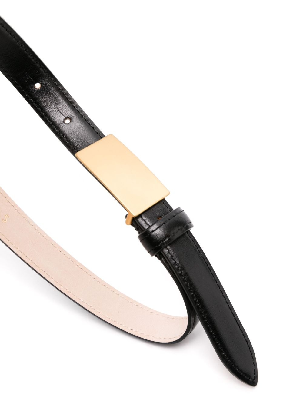 Signet leather belt - 2