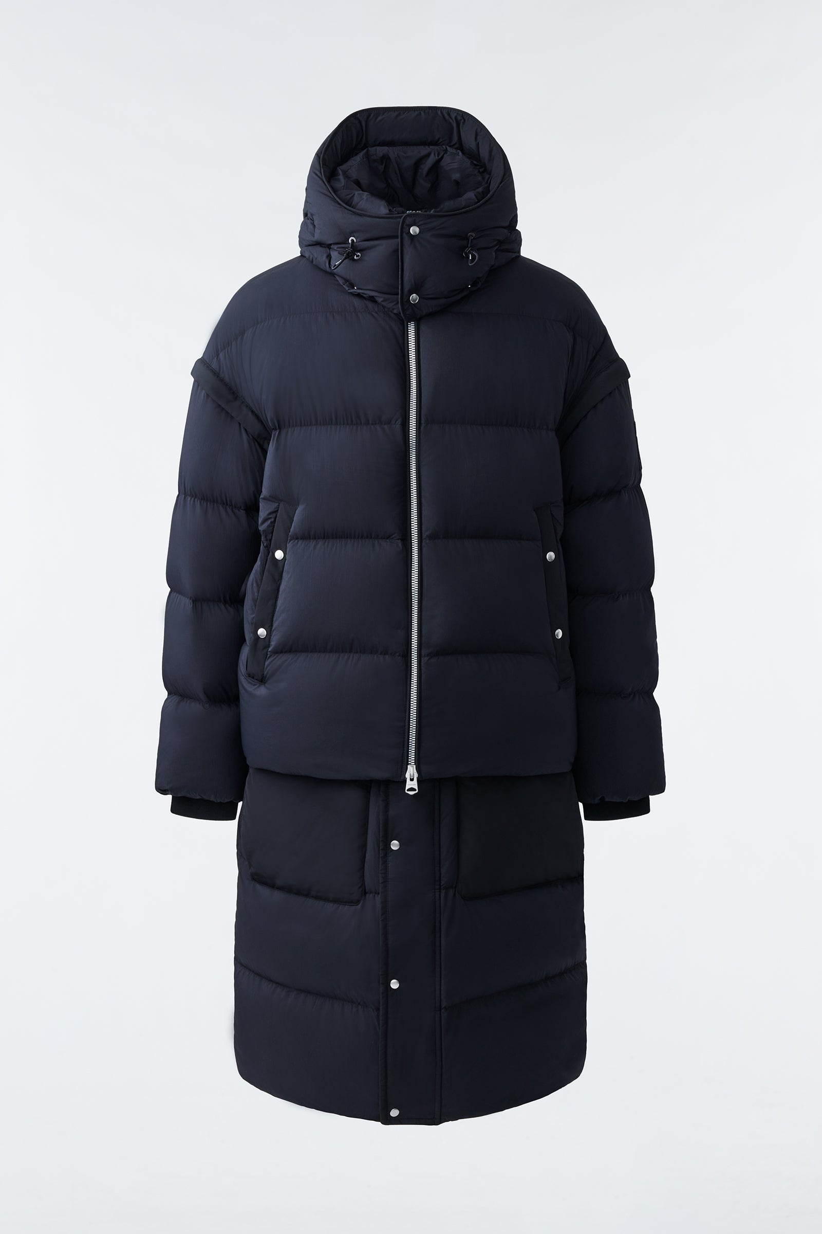 CASIUS 4-in-1 matte light down jacket - 1