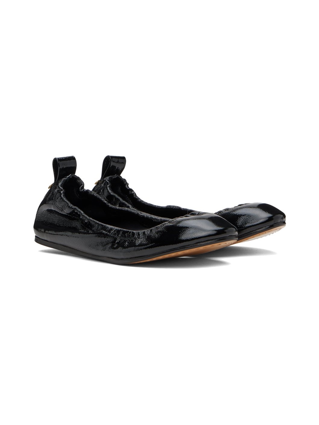Black Belna Ballerina Flats - 4