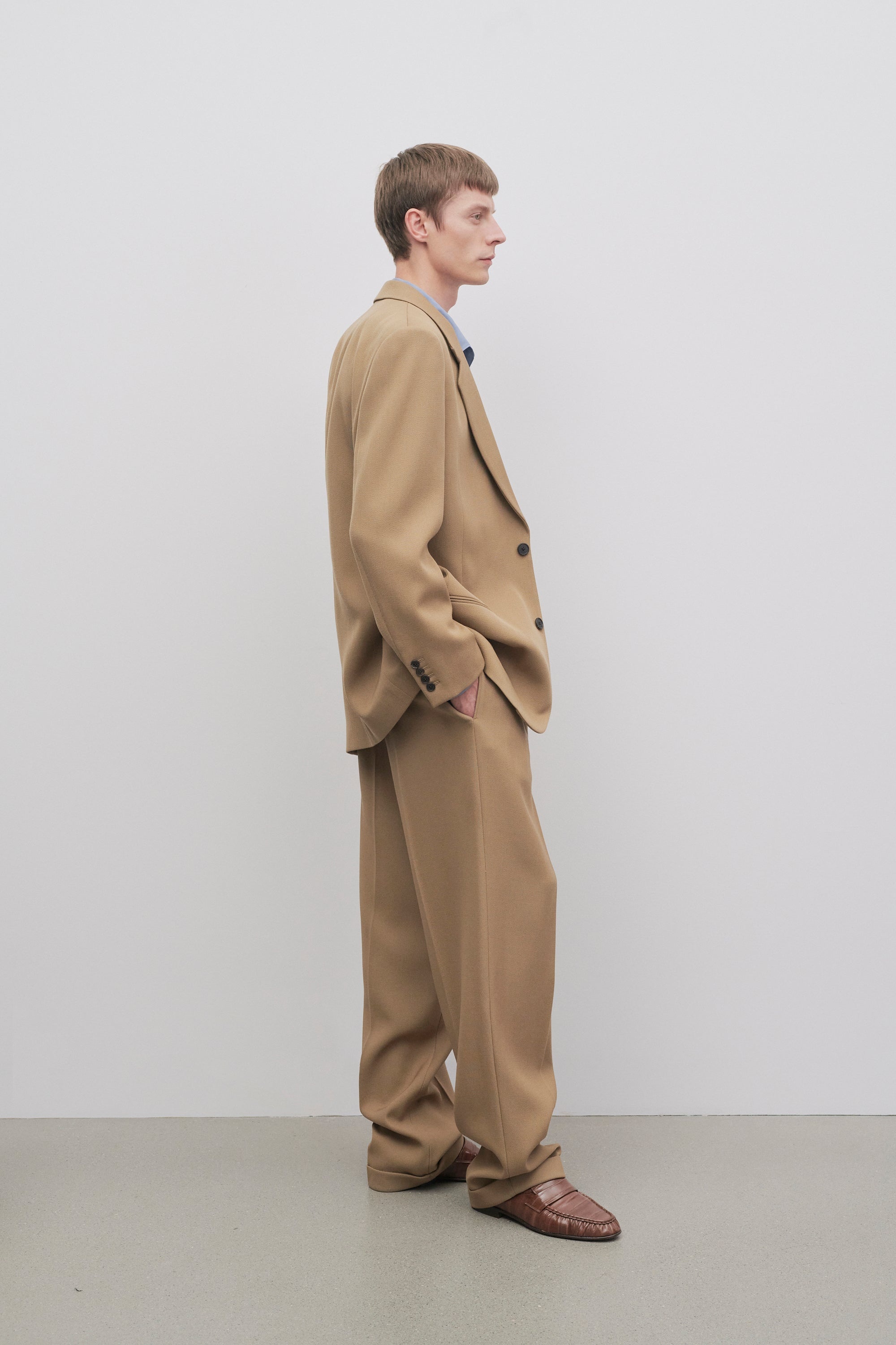 Keenan Pant in Virgin Wool - 4