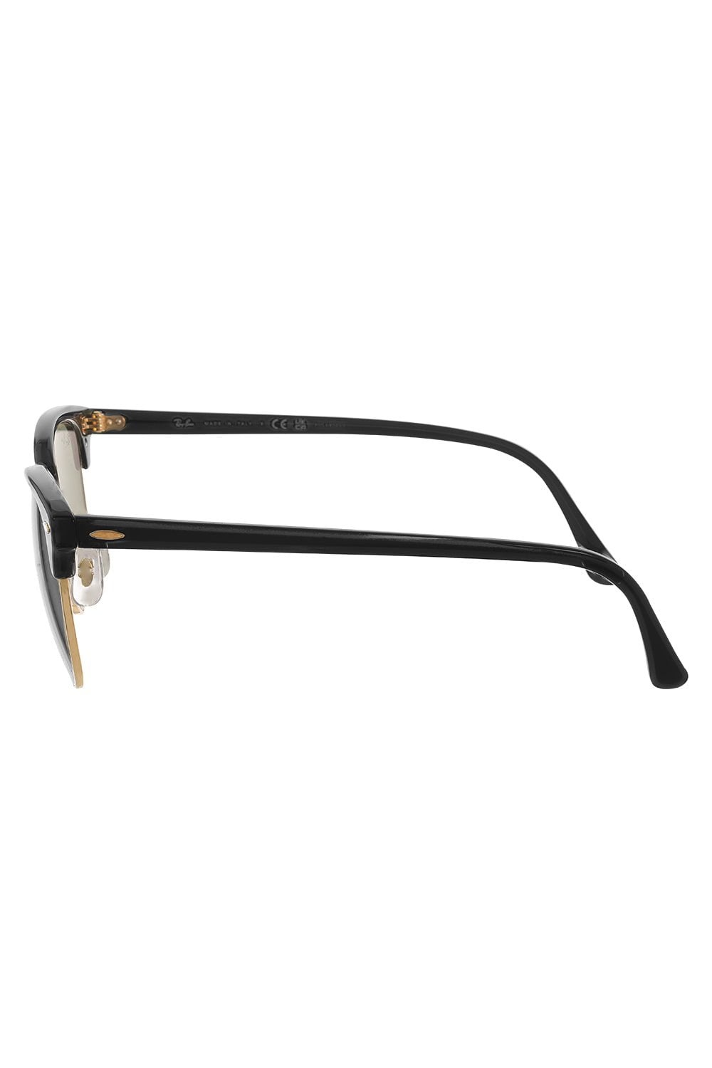 Clubmaster Classic Sunglasses - Polished Black Green - 2