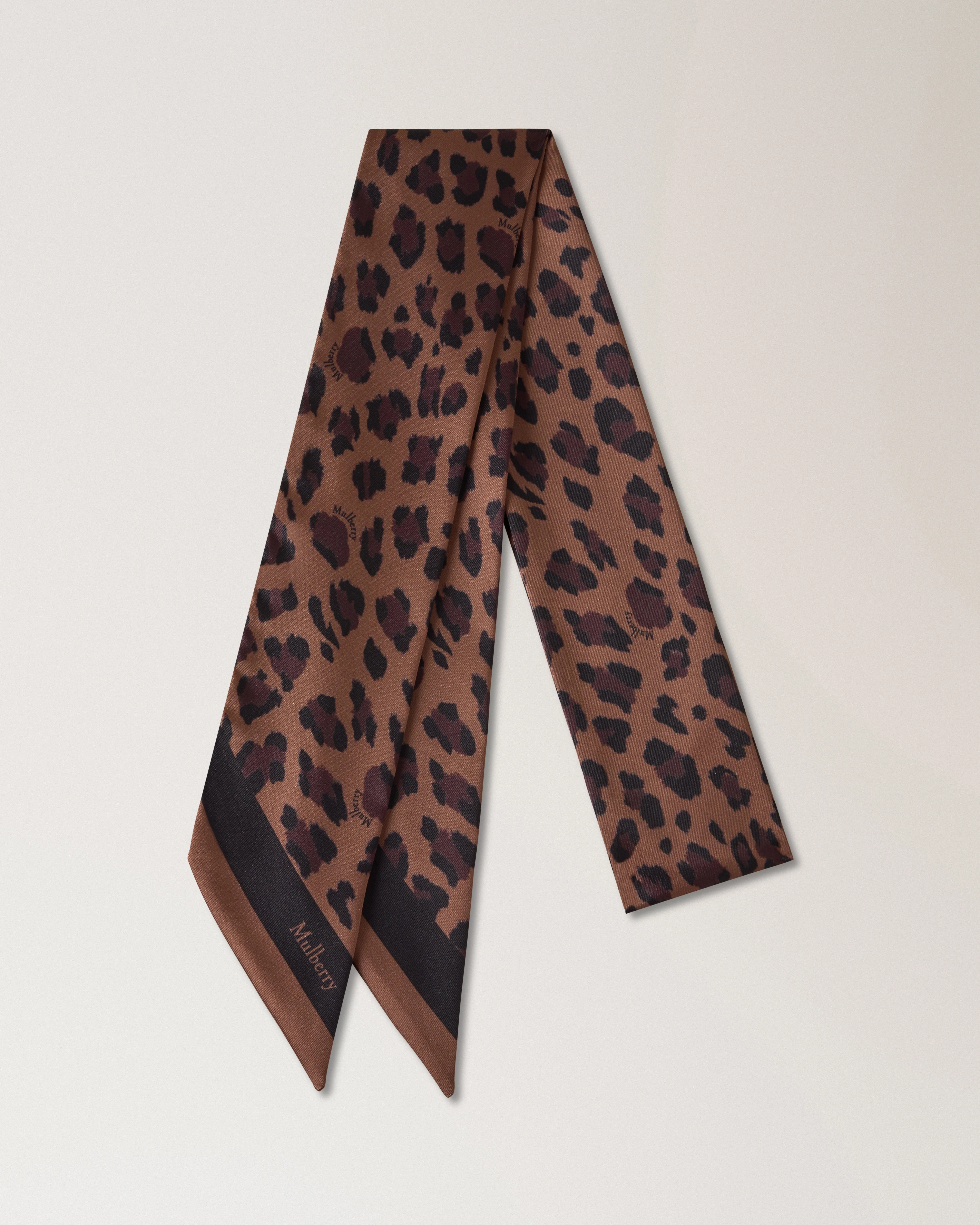 Skinny Scarf - Leopard
Ebony Recycled Polyester - 1