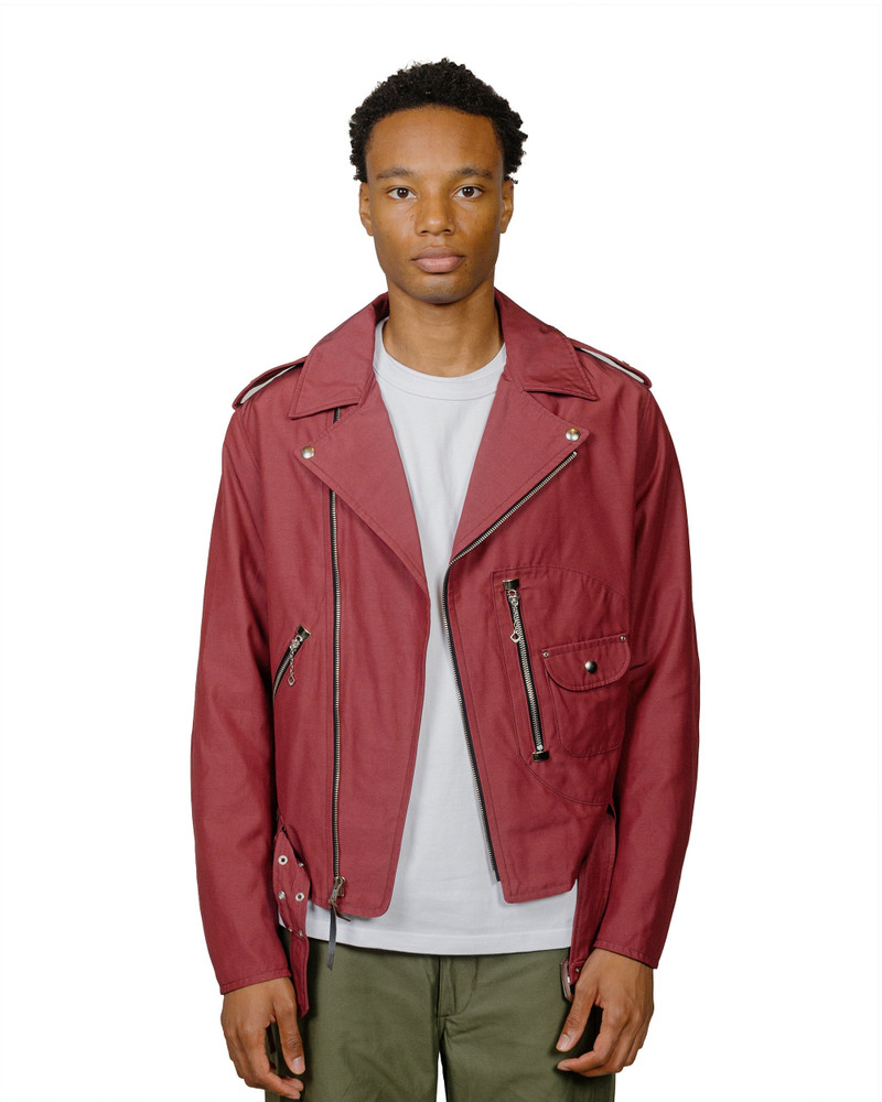 The Real McCoys BJ24102 Buco J-24 Satin Twill Jacket Burgundy outlook