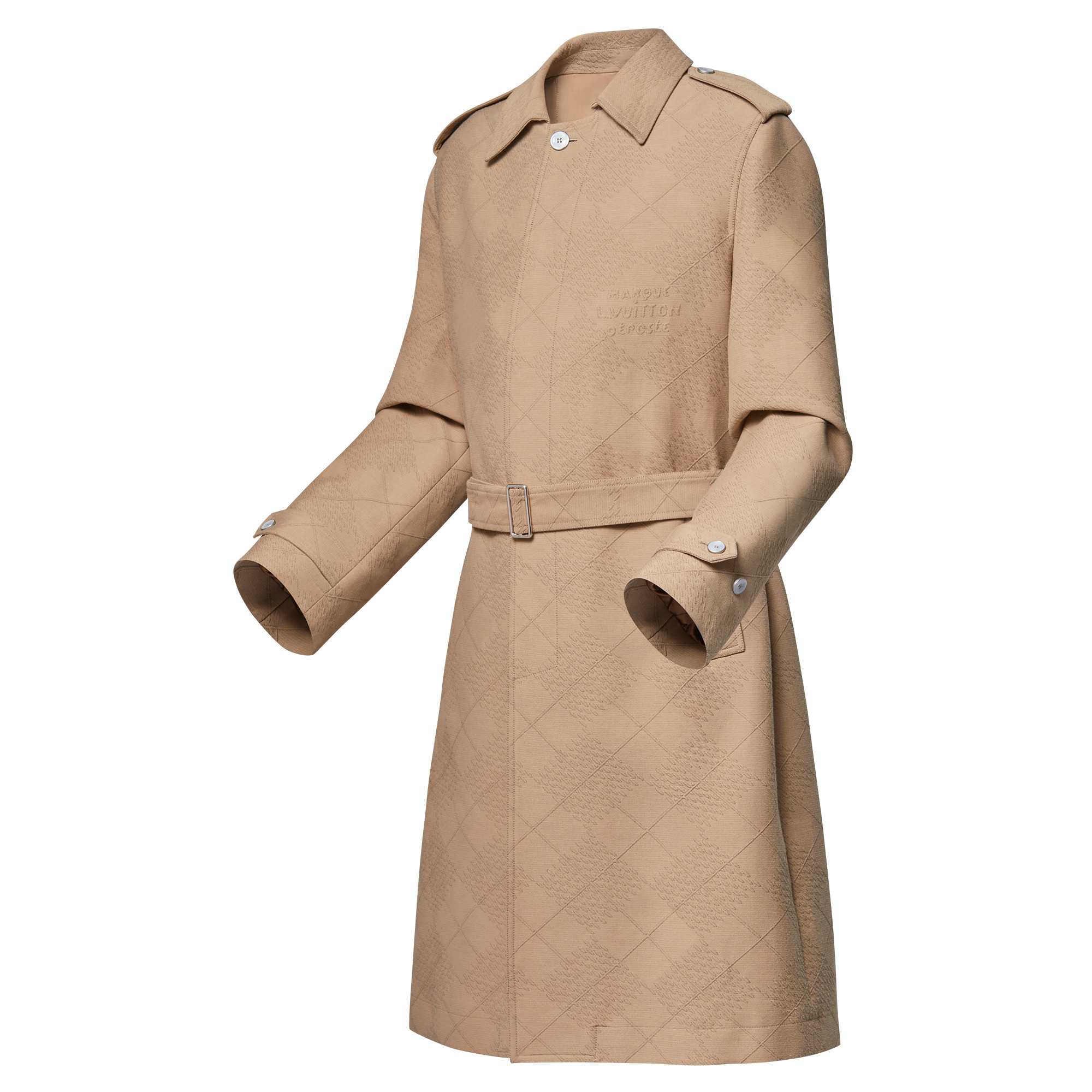 Cotton-Silk Blend Trench - 2