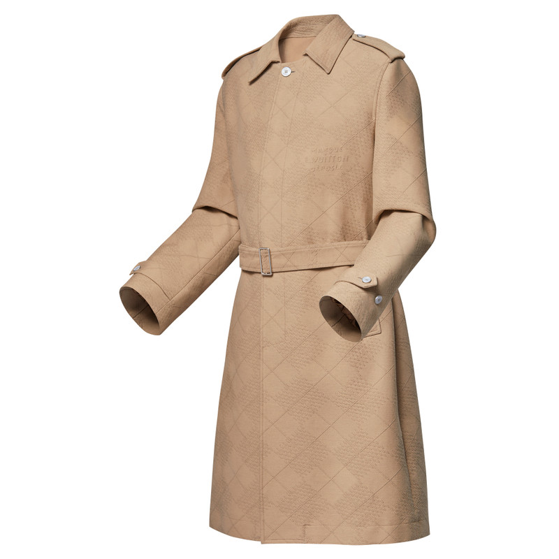 Louis Vuitton Cotton-Silk Blend Trench outlook