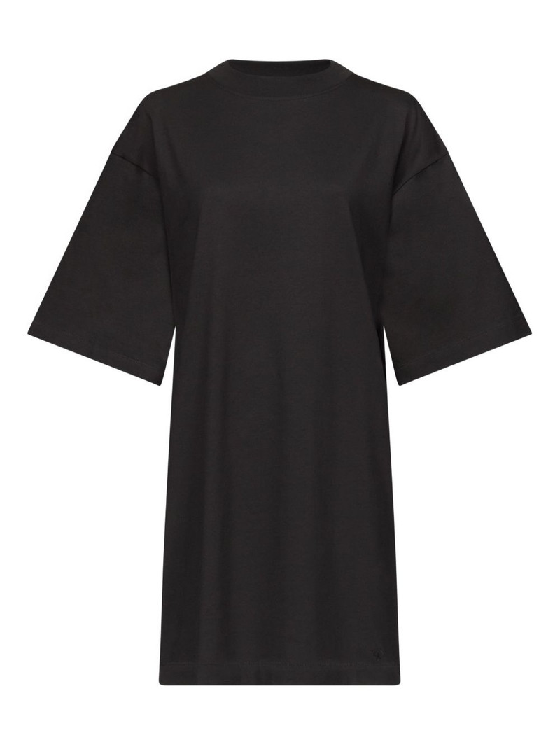 Ayaz drop-shoulder mini dress 1