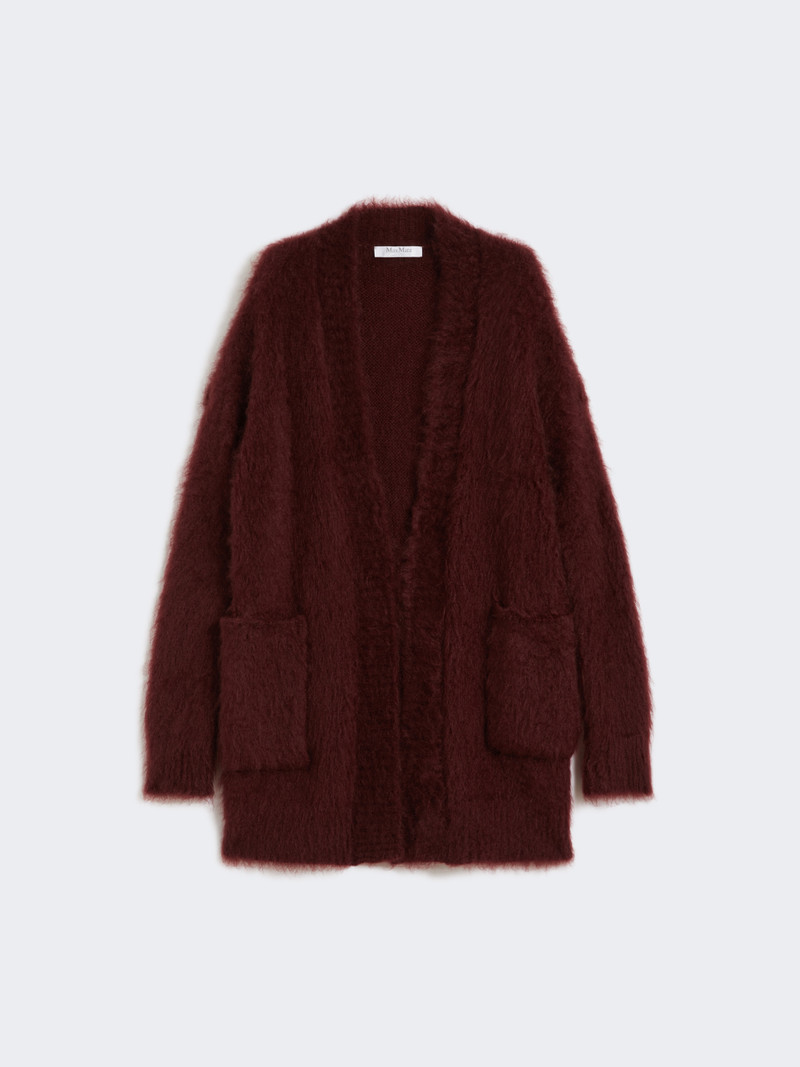 AFFETTO1234 Mohair knit cardigan 1