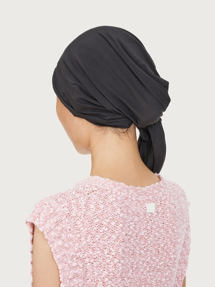 KNITTED COTTON BOUCLÉ TOP - 5