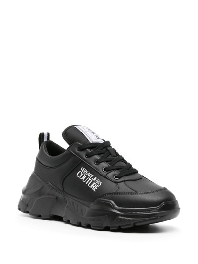 VERSACE JEANS COUTURE logo-print chunky sneakers outlook