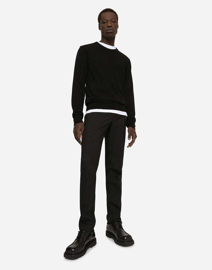 Cashmere round-neck sweater - 6