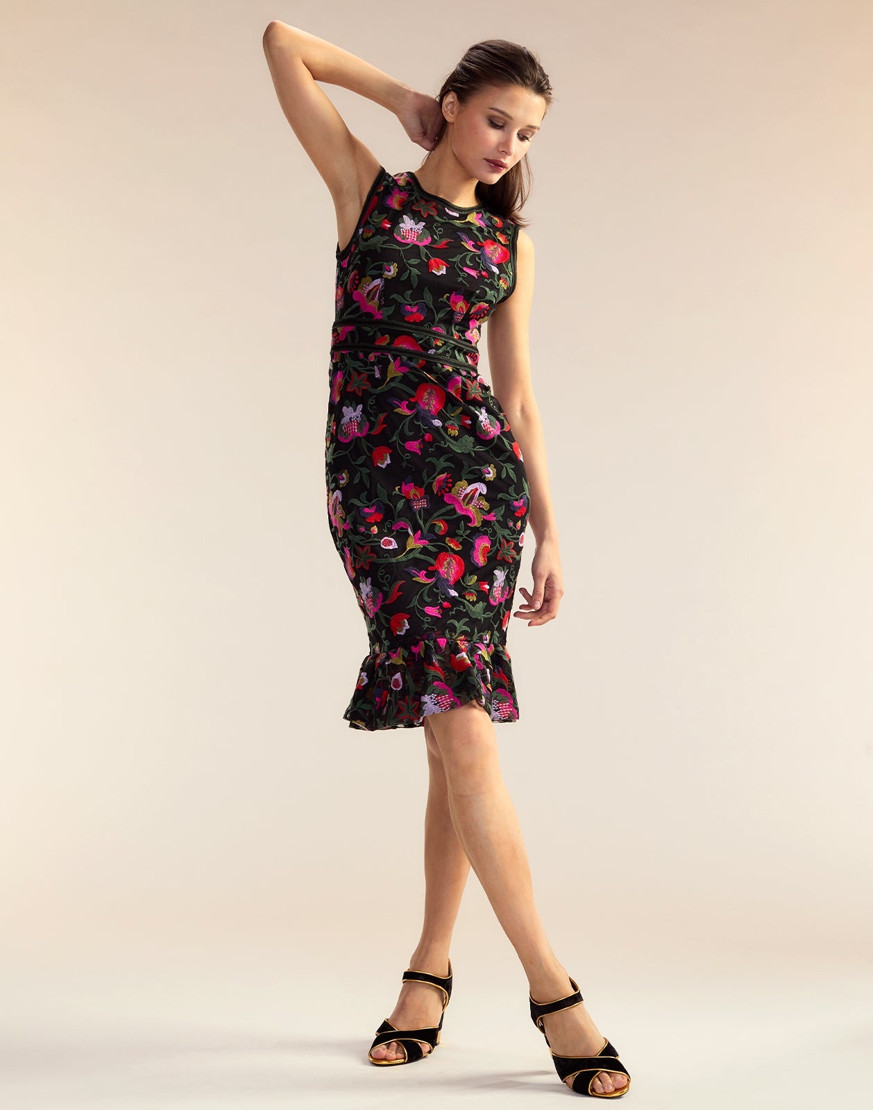 Eve Embroidered Dress - 2