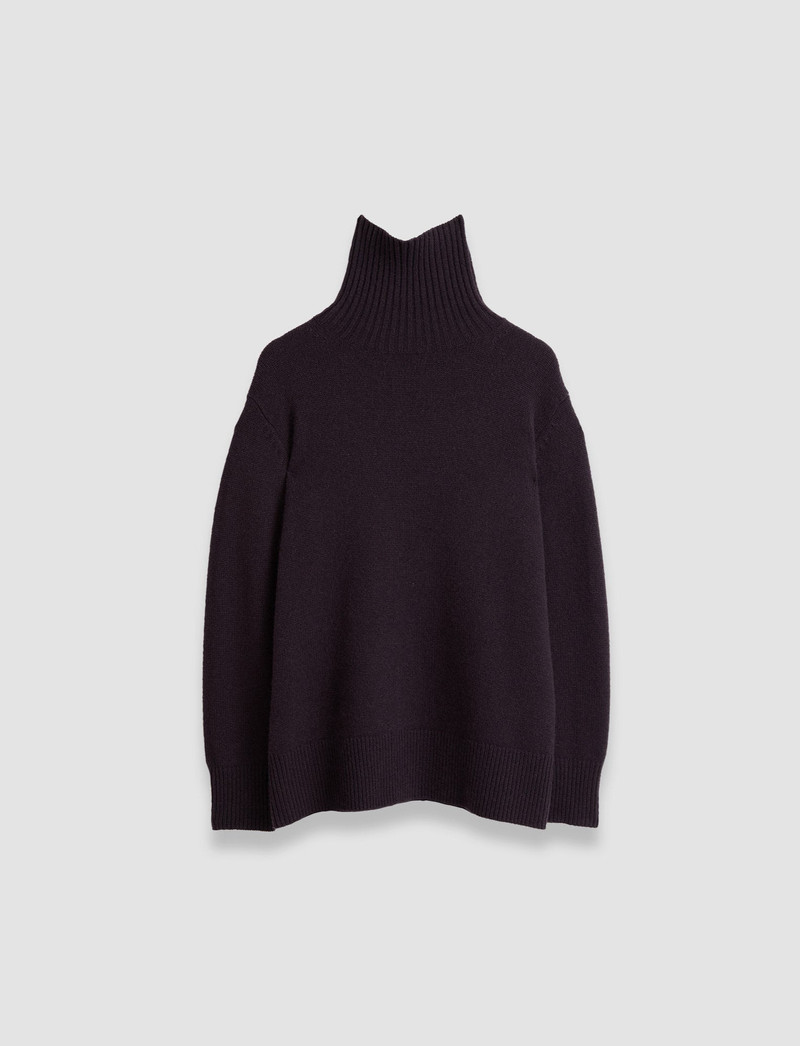 Luxe Cashmere High Neck Jumper 1